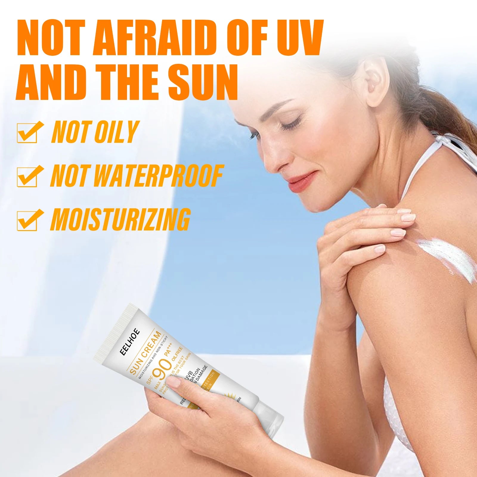 Isolation Protective Cream Physical Uv Defense Reduce Skin Sunburn Sweatproof Not Fake White Summer Refresh Moisturizing Cream