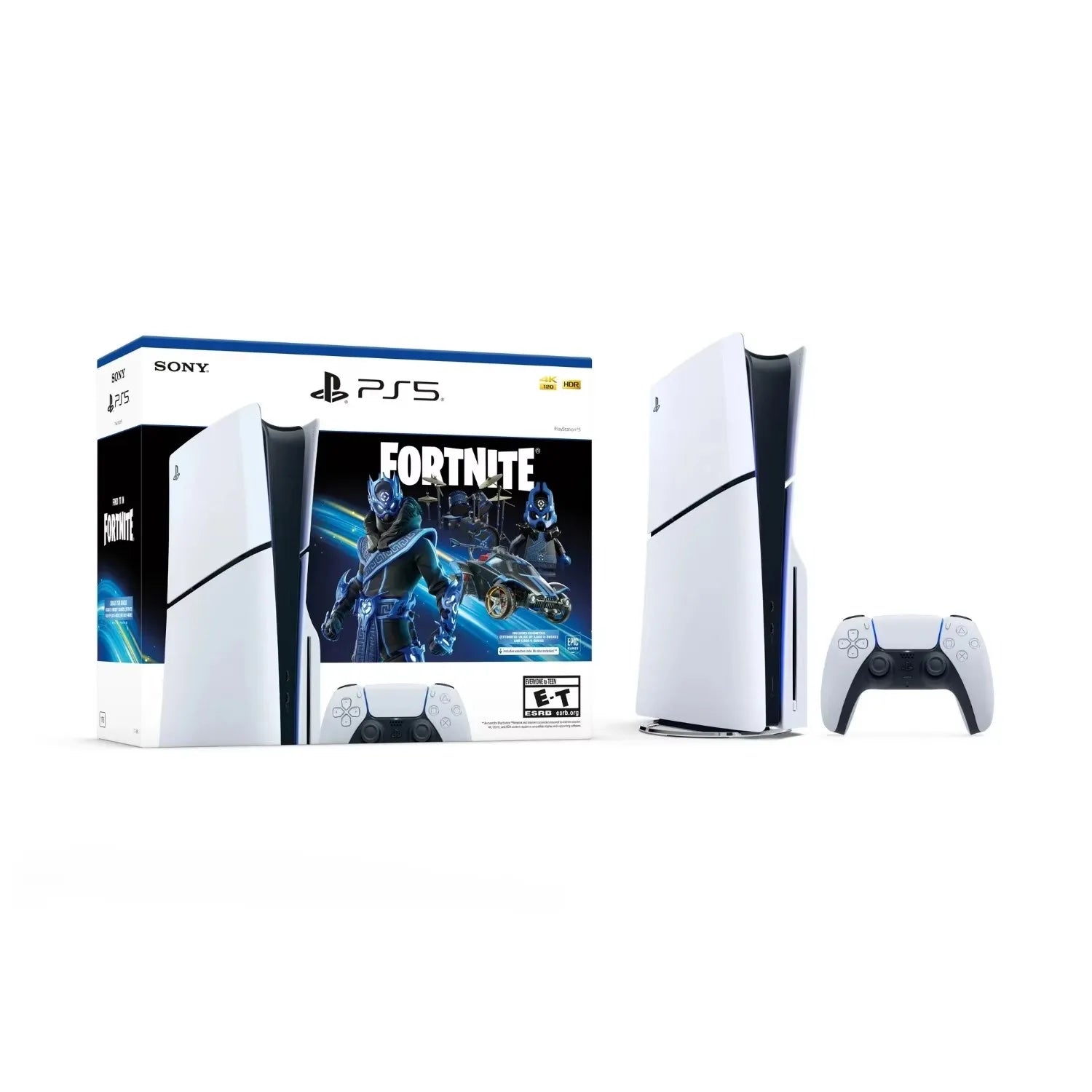 PlayStation 5 Disc Edition _ Fortnite Cobalt Star Bundle