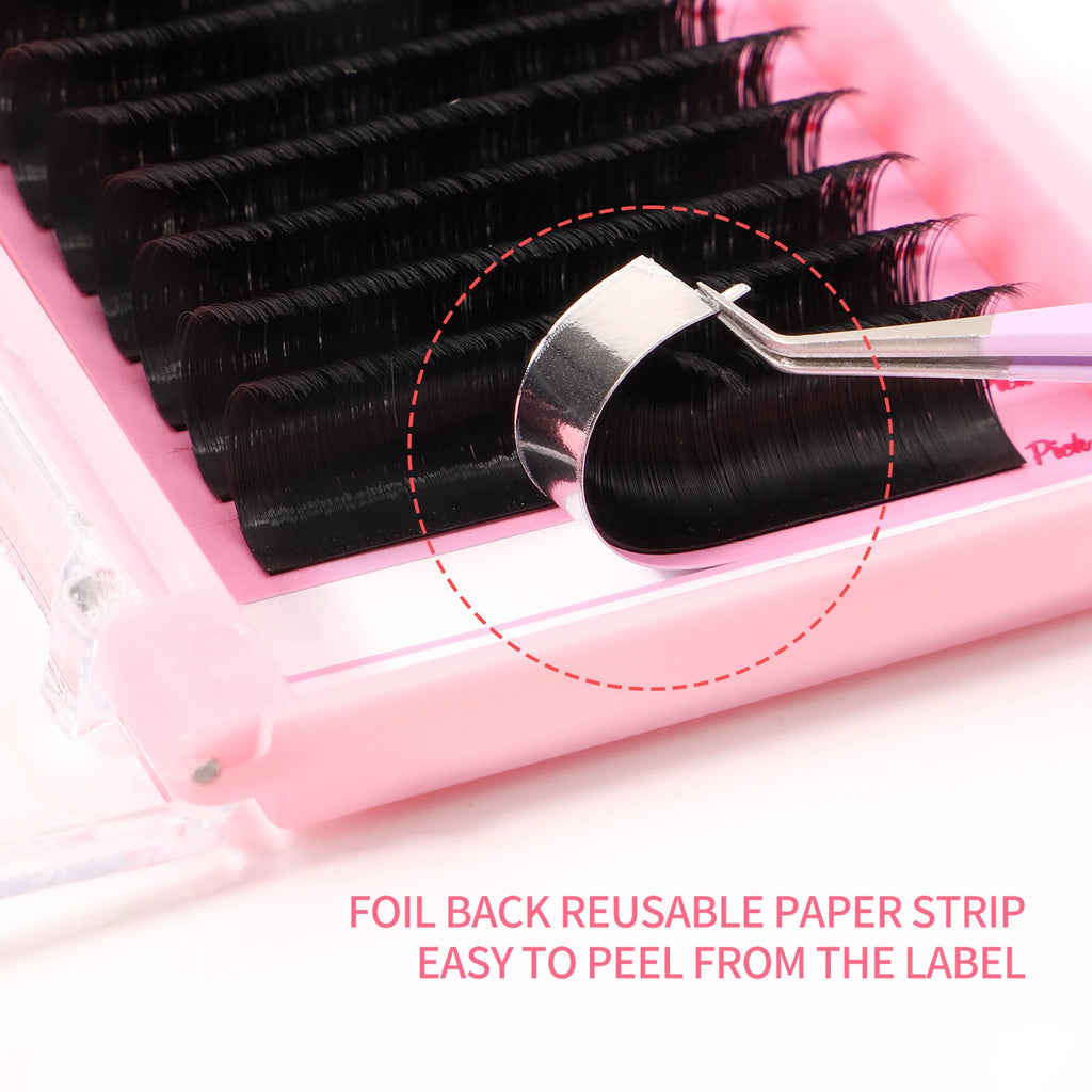 Veyes Inc Easy Fanning Eyelash Extensions Veyelash PBT Silk Russian Volume Lashes Fast Bloom Austomatic Flowering Natural Makeup