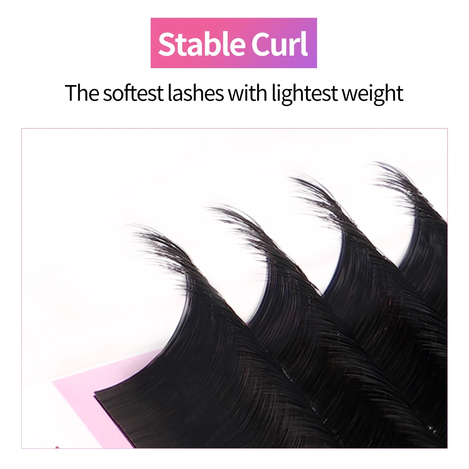 VEYESINC Cashmere Lashes Eyelash Extensions Faux Mink Lashes 8-20mm Professionals Classic Soft Natural Lash Bulk Wholesale