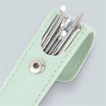 6-Piece Stainless Steel Ear Picking Set: Adult Portable Keychain Ear Picking Spoon Tool for Clearing Earwax