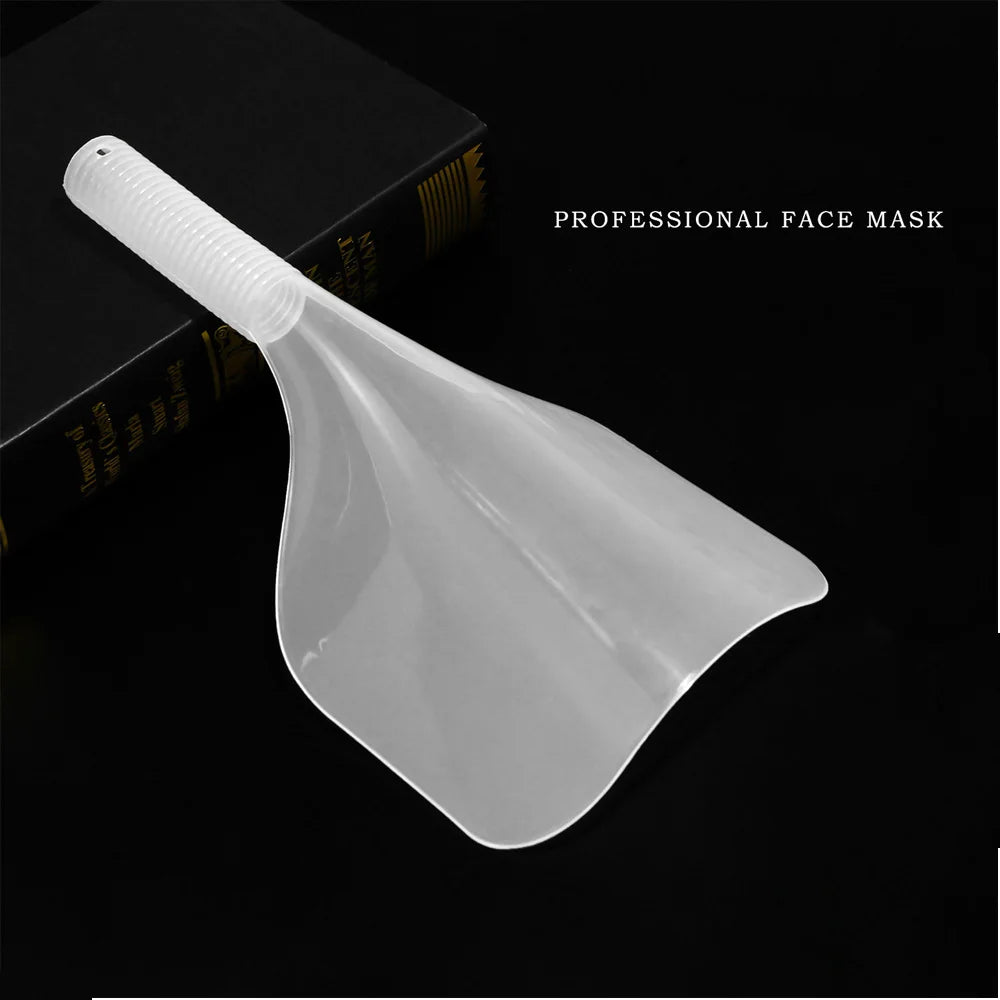 Barber Clear Plastic Hairspray Face Shield Hair Cut Pads Hair Salon Hairdressing Water Proof Spray Shields for Face Eyes Protect
