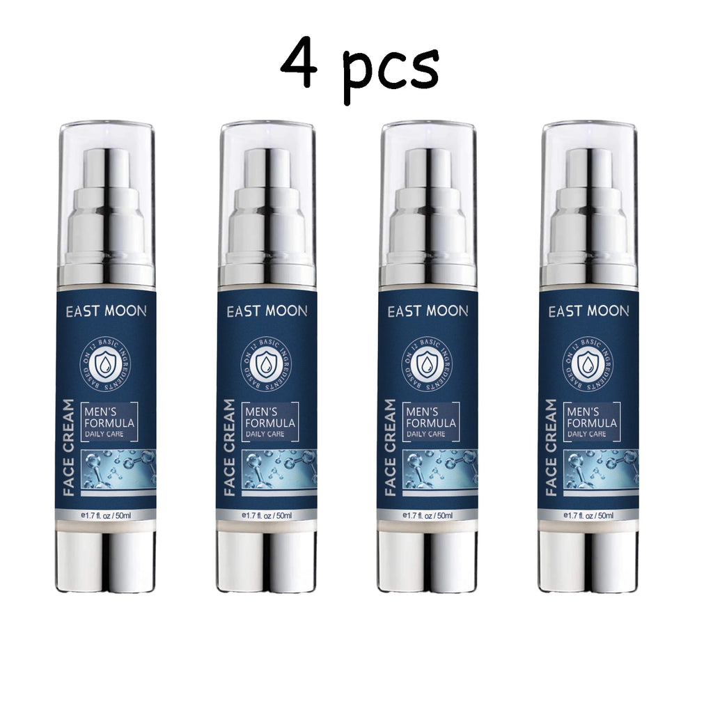 50ml 6 in 1 Men Face Cream Moisturizing Anti-aging Fade Fine Lines Reduce Dark Circles Smoothing Non-greasy Face Cream for Men