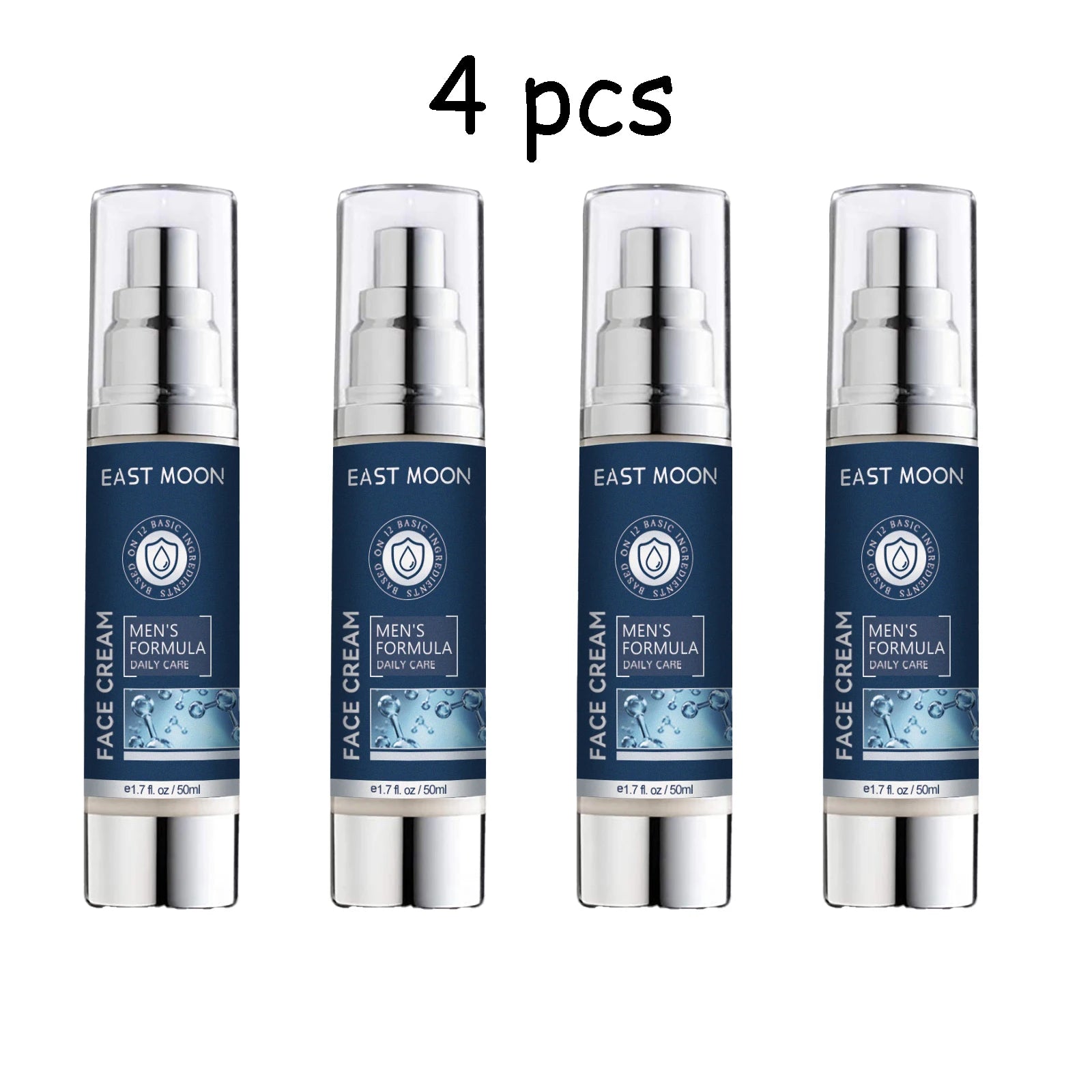 50ml 6 in 1 Men Face Cream Moisturizing Anti-aging Fade Fine Lines Reduce Dark Circles Smoothing Non-greasy Face Cream for Men