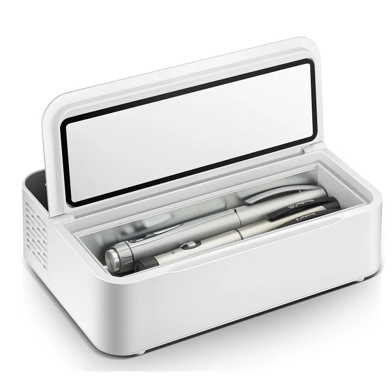 Mini Portable Insulin Refrigerator Mini-Fridge Cooler For Insulin Serum Interferon Capsules Battery 10200mAh Capacity 260 ML