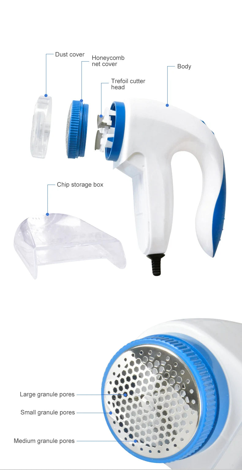 Lint Remover EU/US Electric Clothes Fuzz Pills Shaver Lint Pellet Sweaters Curtains Carpets Clothing Lint Pellet Cut Machine