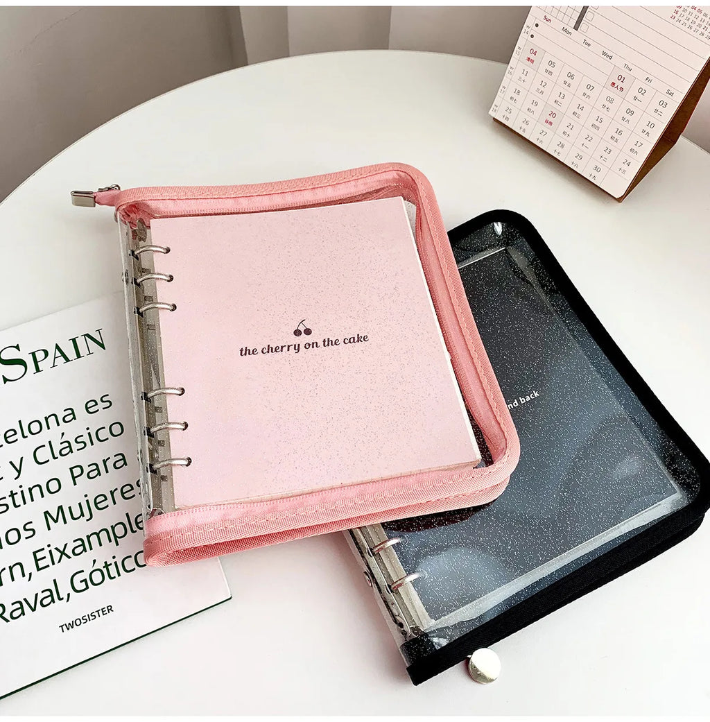 New Arrival 2023 Cute A5/A6 My Journal Agenda Notebook & DIY Photocard Binder Organizer Gift Book School Stationery