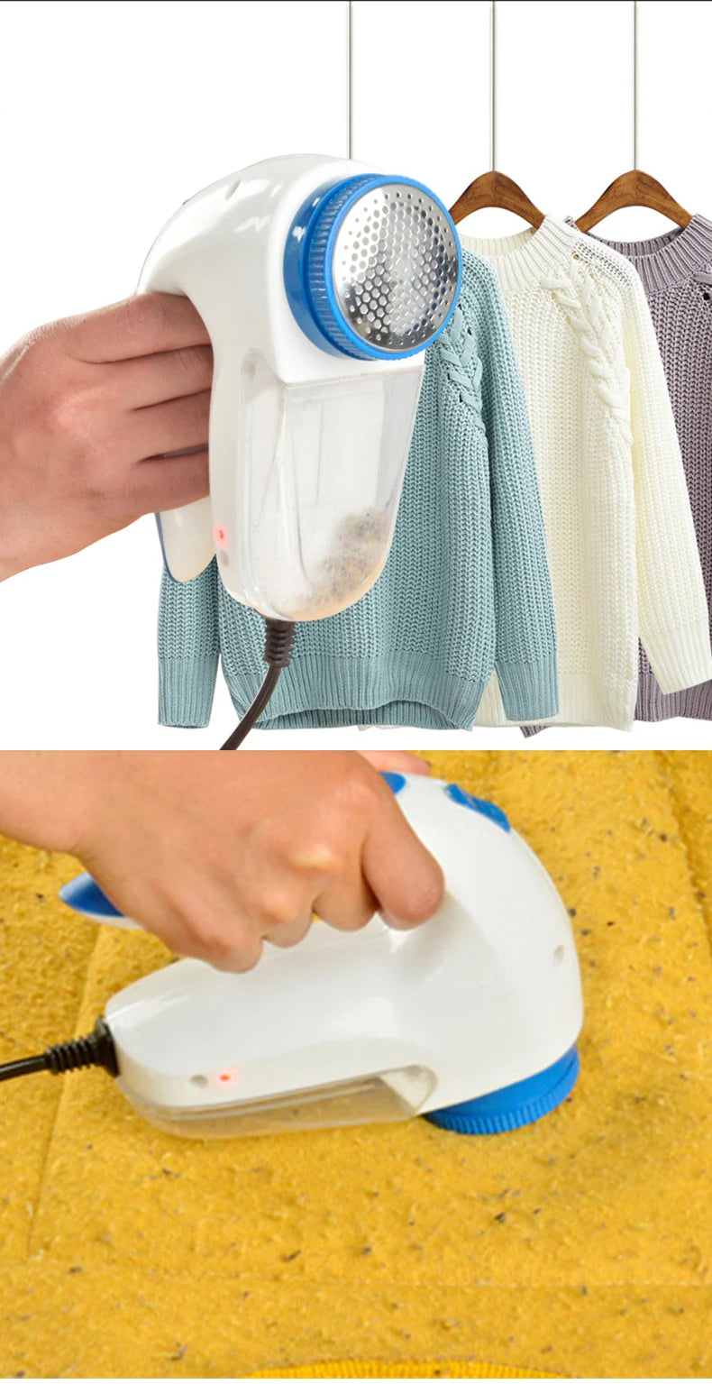 Lint Remover EU/US Electric Clothes Fuzz Pills Shaver Lint Pellet Sweaters Curtains Carpets Clothing Lint Pellet Cut Machine