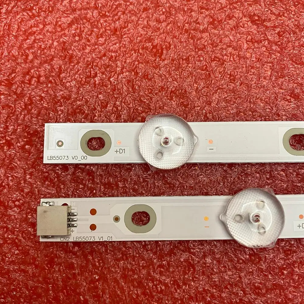 New 12 PCS LED Backlight Strip for 55PUS7503 55PUS6162 55PUS6262 55PUS6753 55PUS7303 55PUS6703 LB55073 V1_02 55PUS6412 55PUS6503