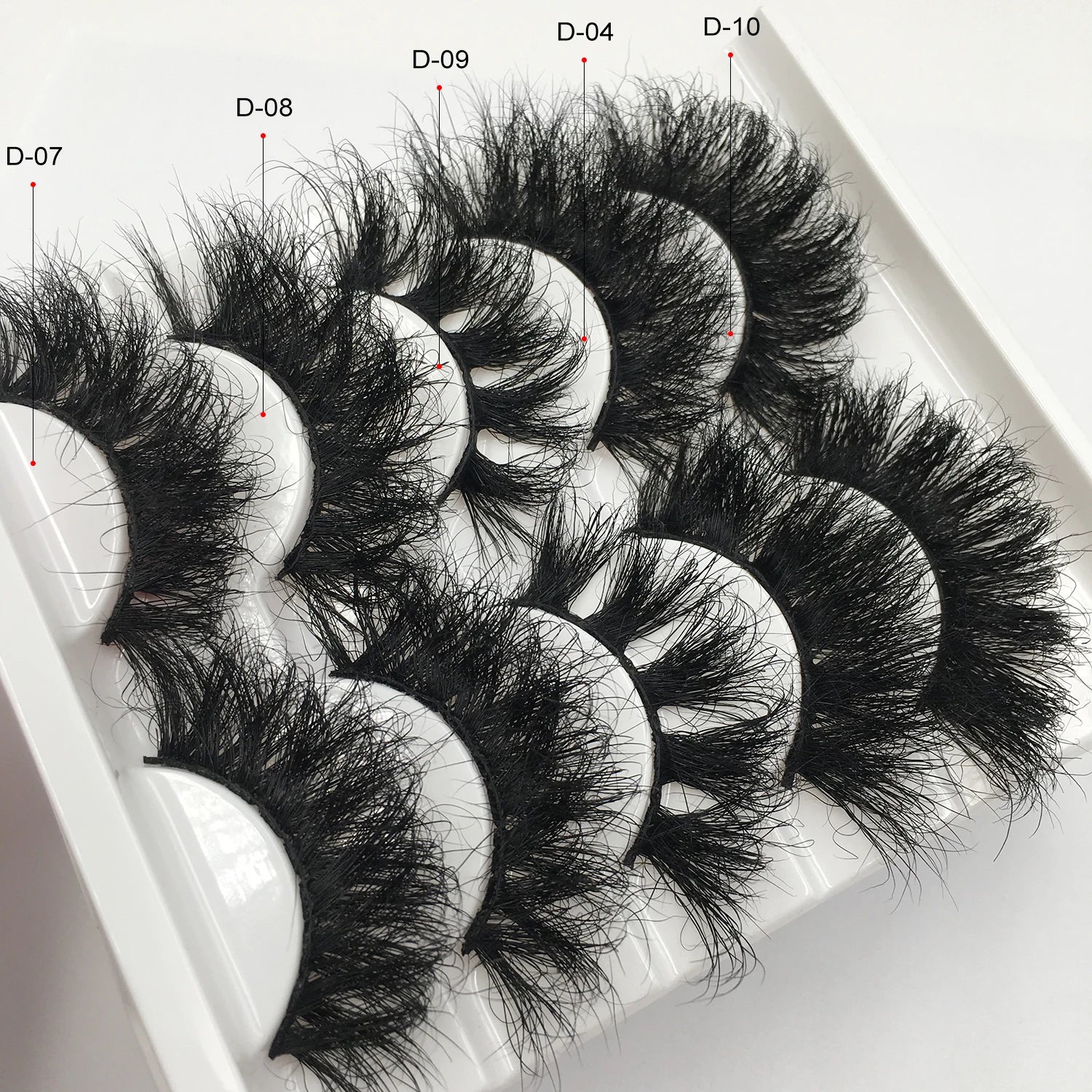 Fluffy Mink Lashes 25mm Lashes Dramatic Thick Volume Natural Eyelashes Make Up Eye Lashes 100% Cruelty Free Mink Eyelashes