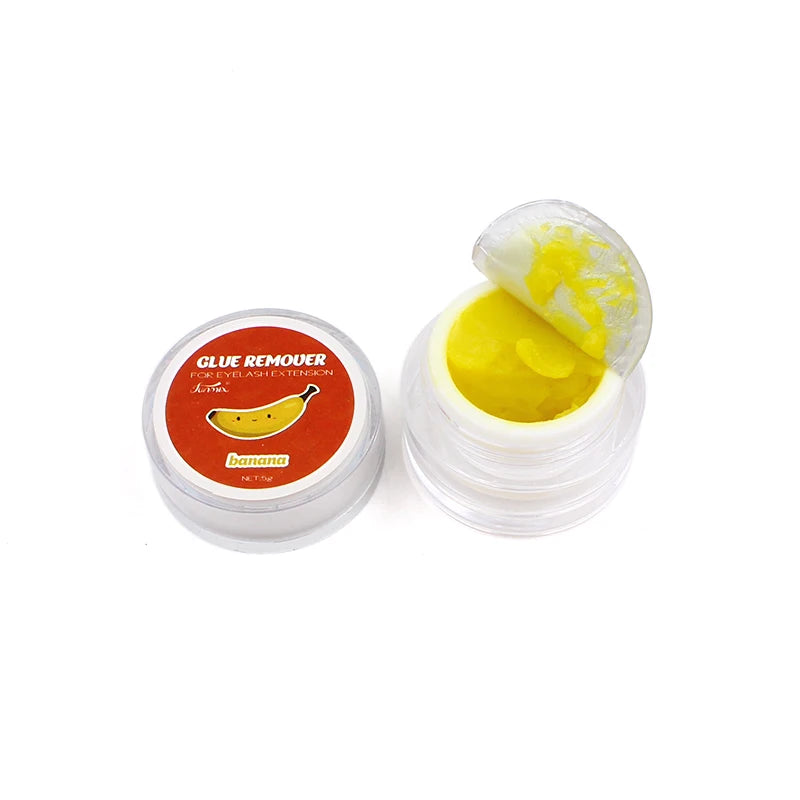5g Fruit Flavour Eyelash Glue Remover Zero Stimulation Quick Removing Fragrancy Smell Cream Eyelash Extensions Makeup Tools