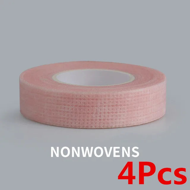 Professional 4Pcs Medical Eyelash Extension Anti-allergy Breathable Non-woven Eye Pads Grafting Lashes PatchesTape Makeup Tool