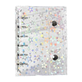 Colorful Laser Star M5 Loose Leaf Binder Pvc Journal Book A6 A7 A8 Journal Notebook Shell Outside Cover Colorful Fill