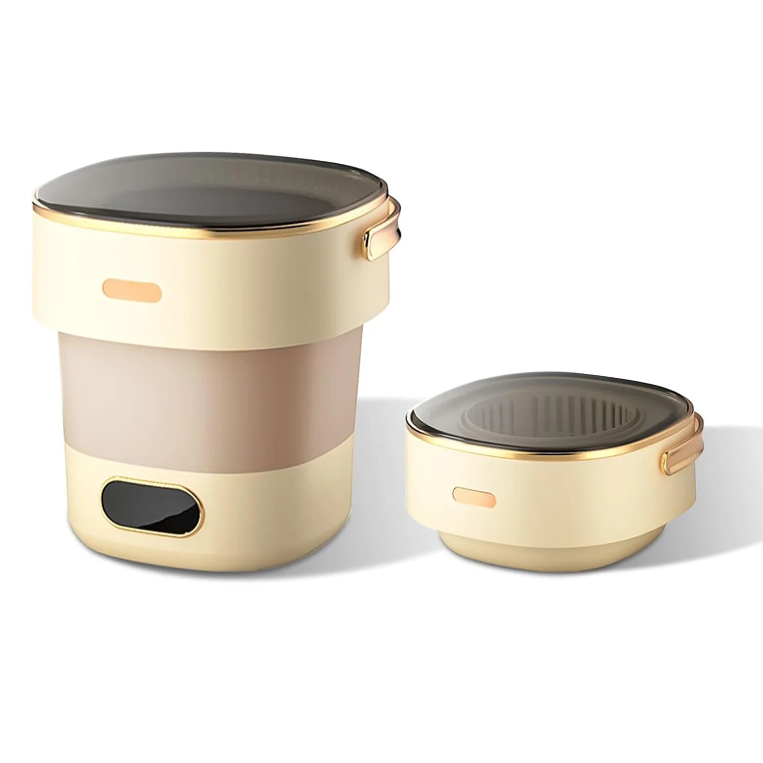 13L Portable Washing Machine for Underwear & Socks, Foldable Mini Washer with 3 Wash Modes and Spin Dryer, for RV and Travel