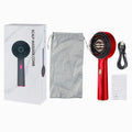 Electric Vibration Massage Comb Red Light Hair Growth Massage Scalp Brush Anti Hair Loss Liquid Oil Applicator Hair Care