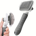 Universal Pet Detangling Brush, Massages Out Knots & Mats. 19cm, for Long/Short Hair, Soothing
