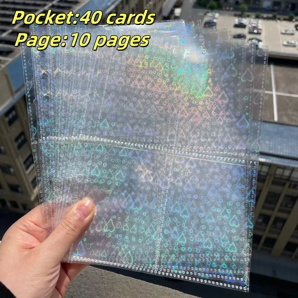 1-4 Grids A5 Kpop Photocards Sleeves Photo Album Page Protector High Definition Transparent Photo Album Photocard Binder포토카드 바인더
