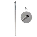 Sickle Eyeliner Brush Diagonal Eyebrow Brushes Blade Brush Undereyelid To Sleeping Silkworm Detail Brush Ultra-thin Makeup Tools