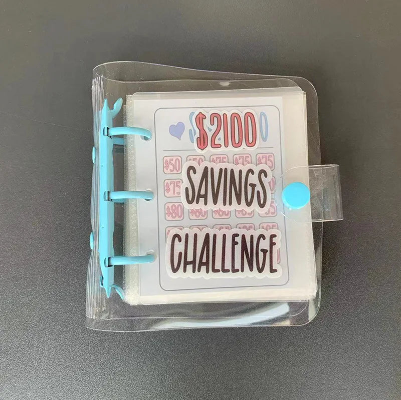 1000 Savings Challenge Binder , Money Saving Binder, Savings Challenges Book with Envelopes, Envelope Savings Challenge, Mini Bu
