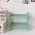 High Appearance Horizontal Desktop Storage Shelf Simple Multi-storey Dormitory Storage Shelf Computer Office Available