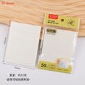 Waterproof PET Sticky Notes Transparent Creative Korean Ins Style Memo Pads for Study Office School Supplies