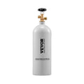 SucceBuy 5 Lbs CO2 Tank Aluminum Gas Cylinder Brand New CO2 Cylinder with Gray Spray Coating CO2 Tank with CGA320 Valve
