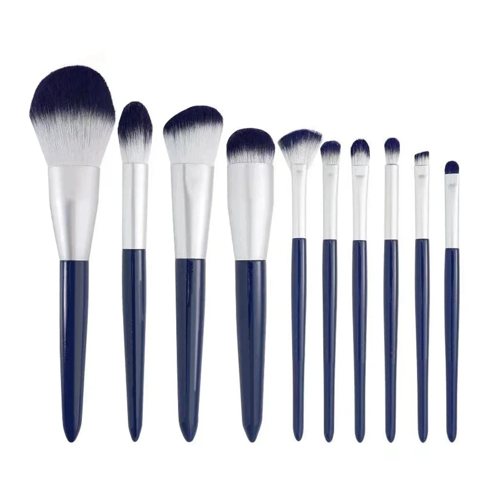 14Pcs Makeup Brushes Soft Fluffy Cosmetic Powder Eye Shadow Foundation Blush Blending Beauty Make Up Brush With Powder Puff Idea
