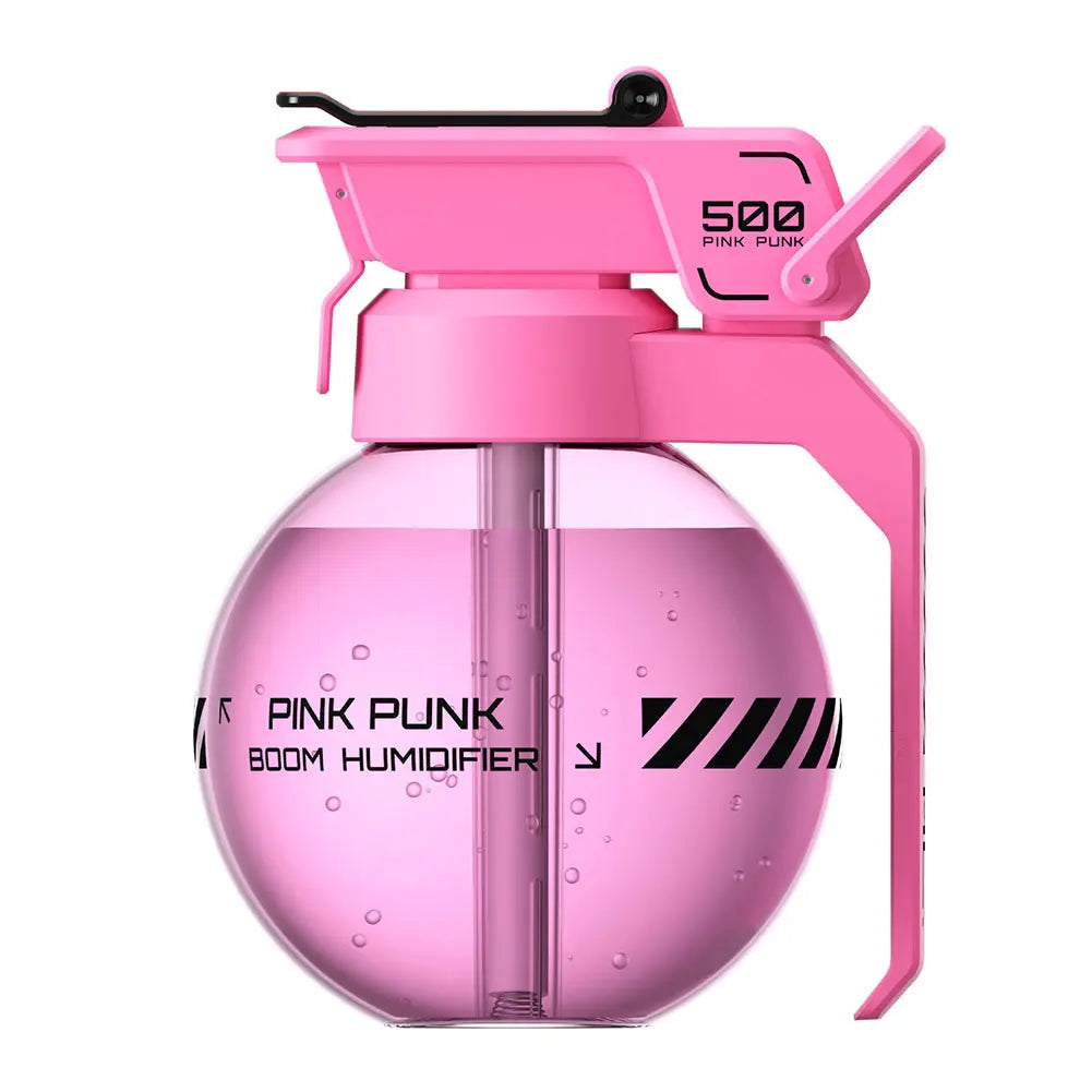 2025 Grenade Air Humidifier Cyberpunk Decorative Essential Oil Diffuser E-sports Desktop Aromatherapy Diffuser for Bedroom Home