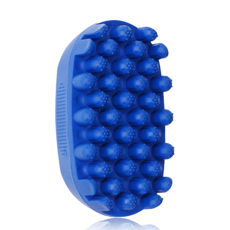 4 Colors Silicone Magic Twist Hair Brush Mini Portable Easy Rinse Durable Unisex For Curly Hair Household Salon Hair‑Dressing Supply