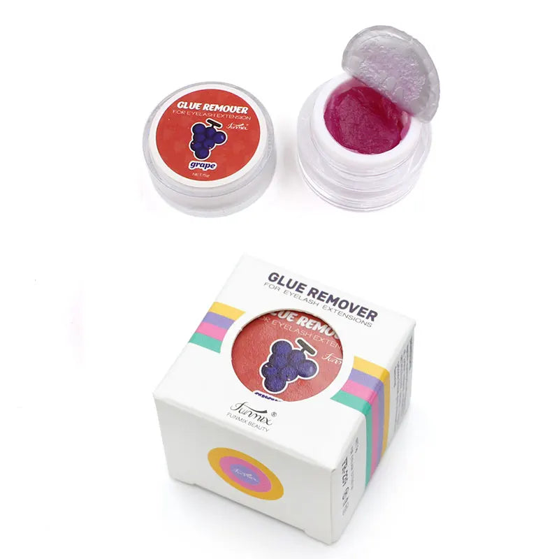 5g Fruit Flavour Eyelash Glue Remover Zero Stimulation Quick Removing Fragrancy Smell Cream Eyelash Extensions Makeup Tools