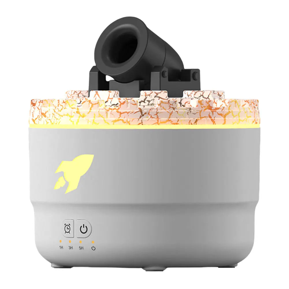 Volcanic Crack Light Cannons Humidifier Aroma Diffuser Cannon Essential Oil Diffuser Cannon Blast Turret Aromatherapy Humidifier