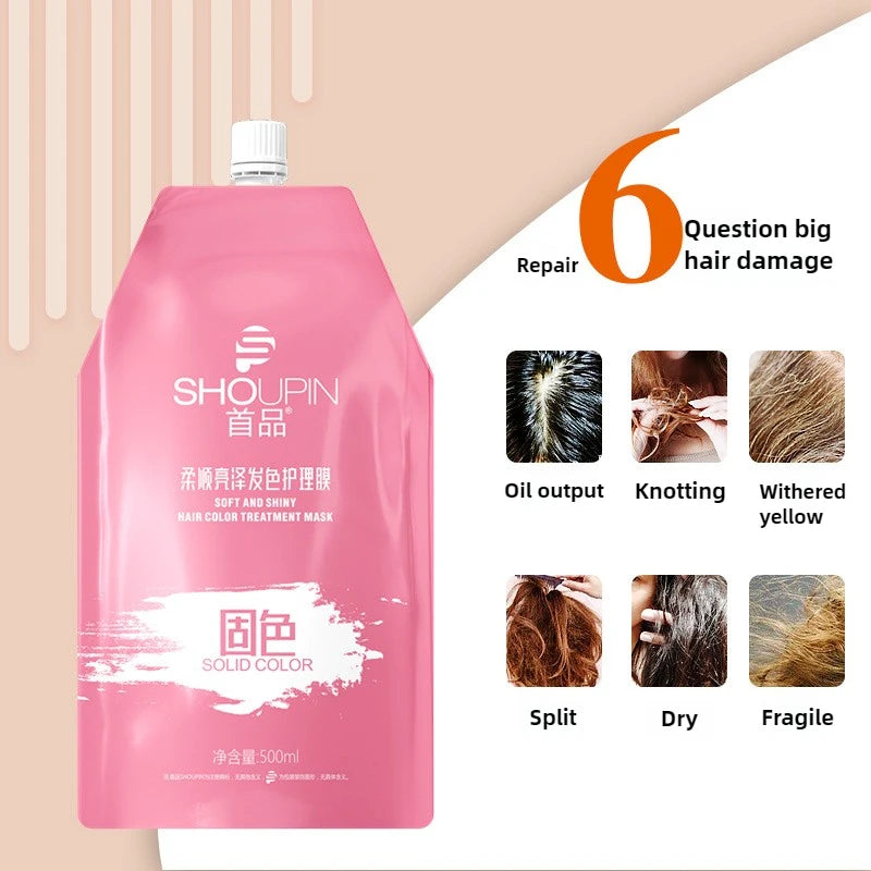 Keratin Hair Mask 5 Seconds Repair Damage Frizzy Hair Mask Help Color Protection After Dyeing 30ml/500ml