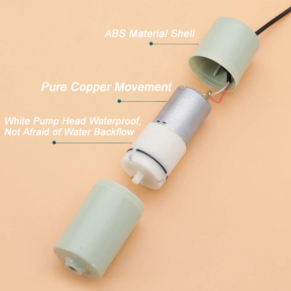 Aquarium USB Air Pump Fish Tank Silent Air Compressor Aquarium Portable Mini Oxygenator Oxygen Aerator Aquarium Accessories 5v