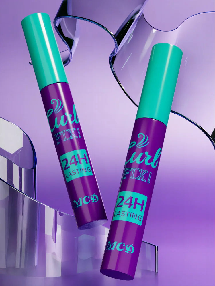 Colorful Slender Mascara Waterproof Fast Drying Curling Eyelashes Multicolor Lashes Makeup  Long Lasting Blue Green  Cosmetic