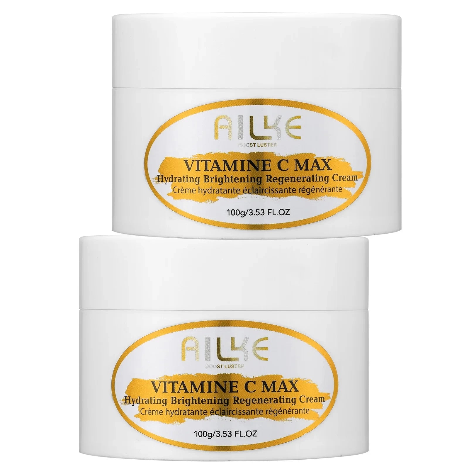 AILKE Vitamin C Set, Reduce Dark Spots, with Lightening Body Lotion, Even Tone Face Cream, Whitening Serum, Brightening Soap