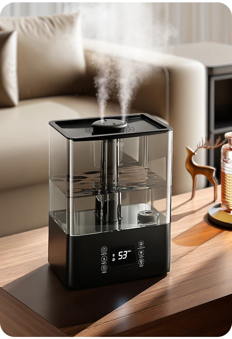 6L Professional Large Capacity Household Silent Air Humidifier Plant Spray Aroma Diffuser Ultrasonic Water Mist Diffuser