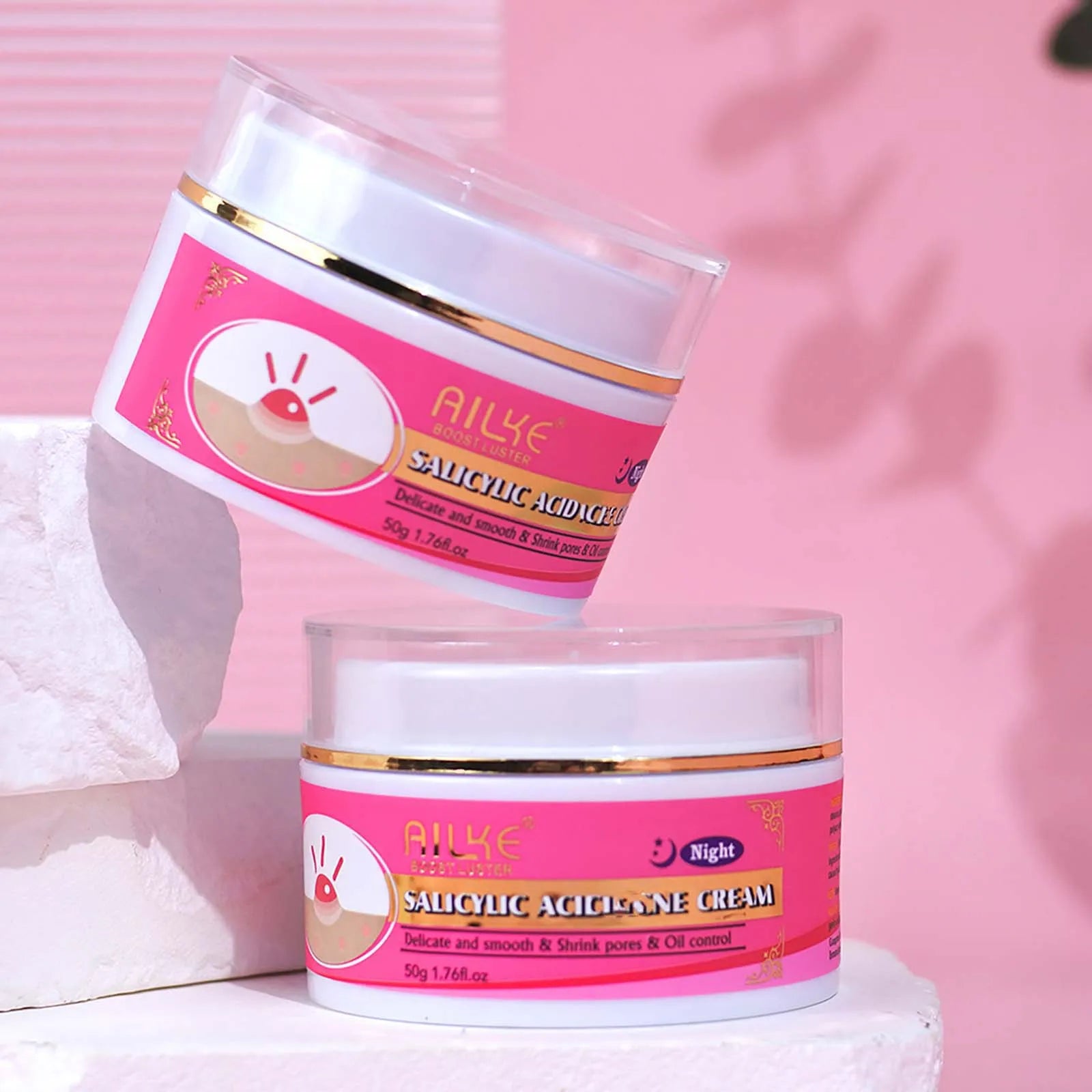 AILKE Natural Skin Brightening Set for All Skin Types, Cleaning, Dark Spots and Acne Removal, Boost Radiance, Organic, Vegan