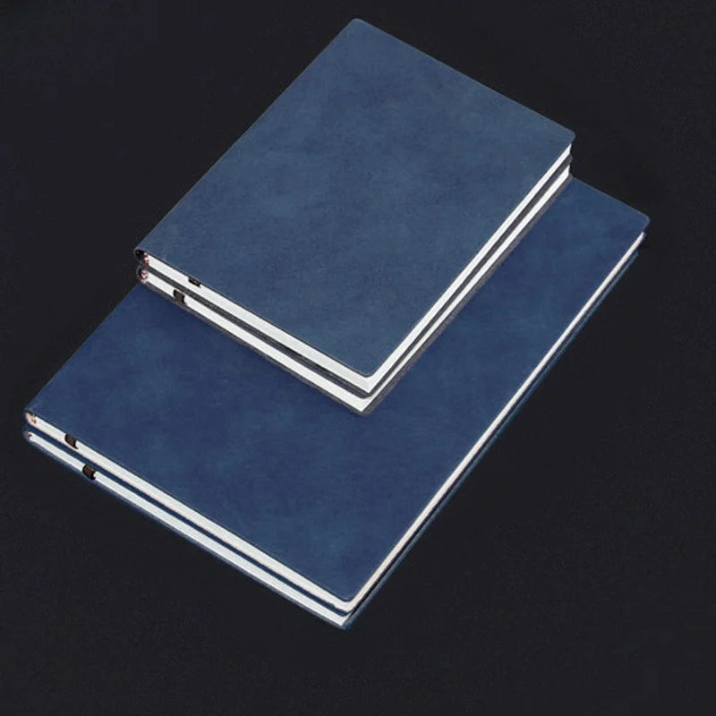 A5 A6 Sheepin Notebook Leather Office Journal Diary Notepad Stationery Student Class Lined NoteBook 160 Pages/240 Pages