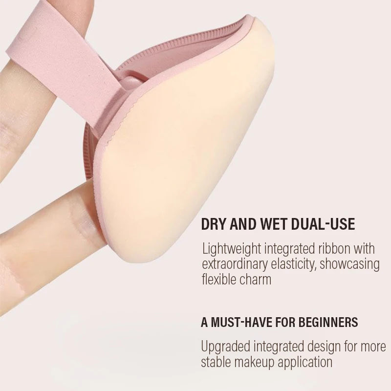 Super Thick Cotton Makeup Puff Soft Waterdrop Cosmetic Puff Air Cushion Wet Dry Dual Use Concealer Foundation Makeup Sponge Tool