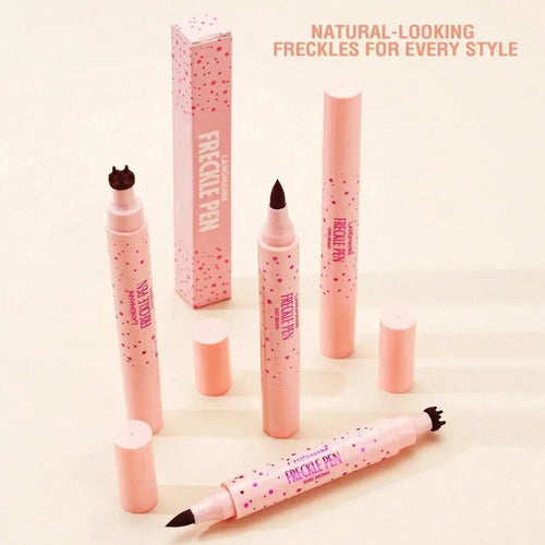 1PC Natural Fake Freckles Pen Waterproof Face Brown Eyeliner Dot Spot Pen Makeup Waterproof Dot Spot Pen Pretend Makeup Tool