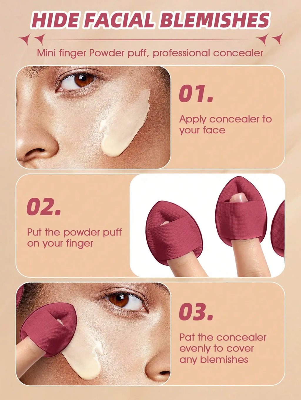 56 PCS Makeup Tools Set Including:36PCS Makeup Brush Set+1pc Makeup Brush Cleaning Tools+4PCS Triangle Powder Puffs+4PCS Makeup Sponges+4PCS Mini Air Cushion Powder Puffs+4PCS Mini Makeup Sponges+2PCS Hand Bowl Strap+1pc Hair
