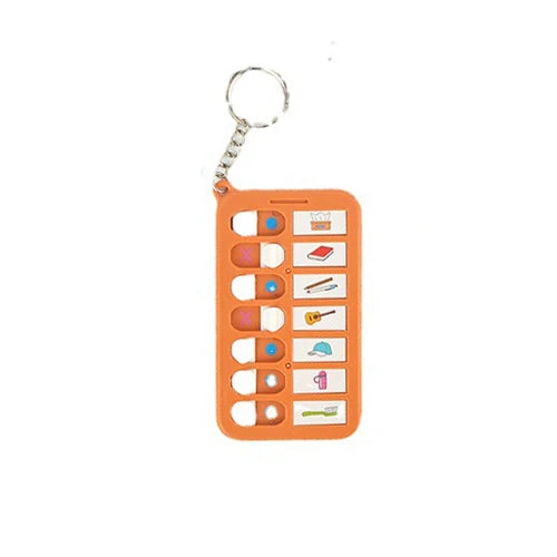 Portable Daily Plan Board Home Chore Chart Keychain Daily Schedule Keyring Chore Chart Key Chain Planner To Do List Chart Board