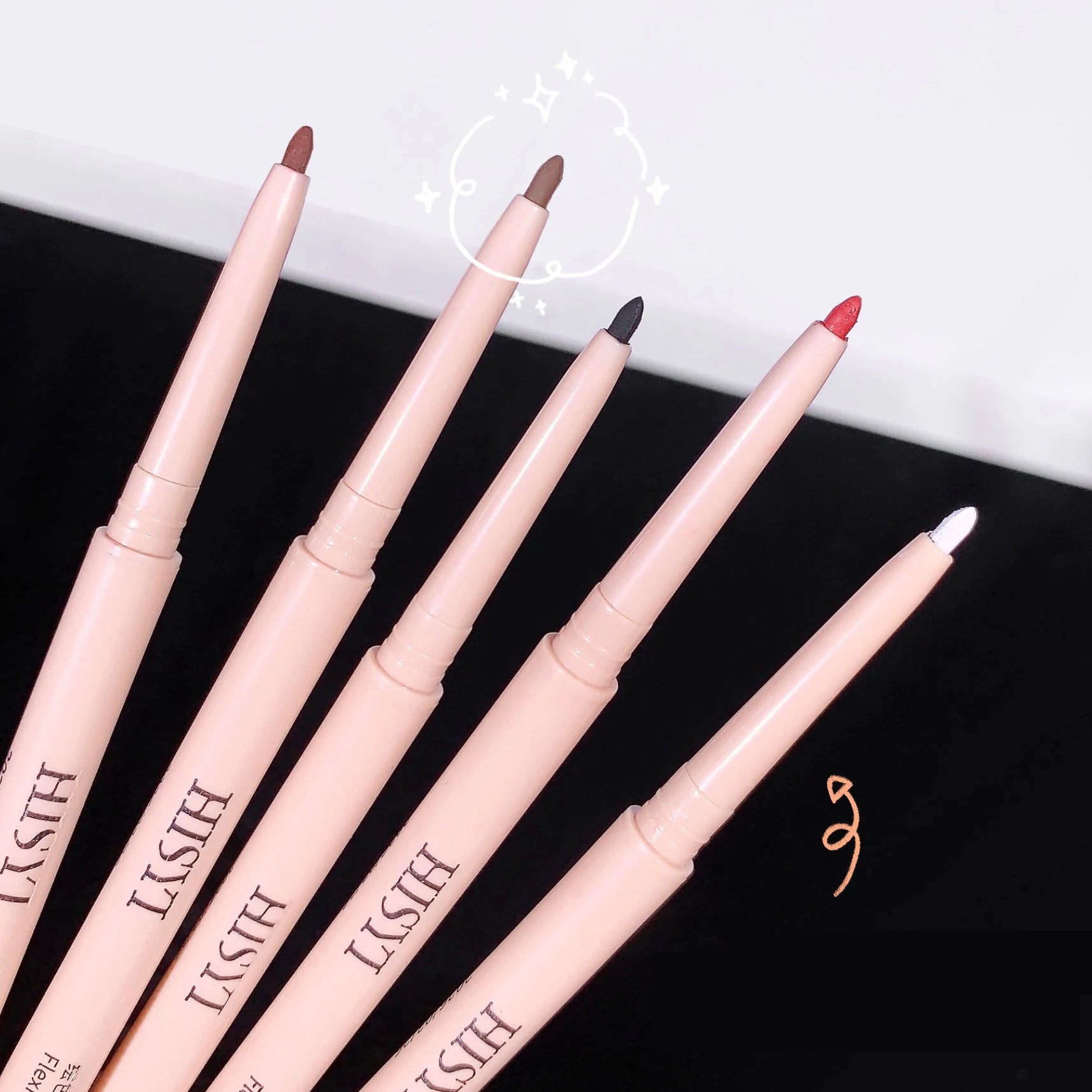 Matte Red Brown Eyeliner Gel Pencil Ultra-thin Long Lasting Quick Dry Smooth Eye Shadow Lying Silkworm Pen Makeup Cosmetics
