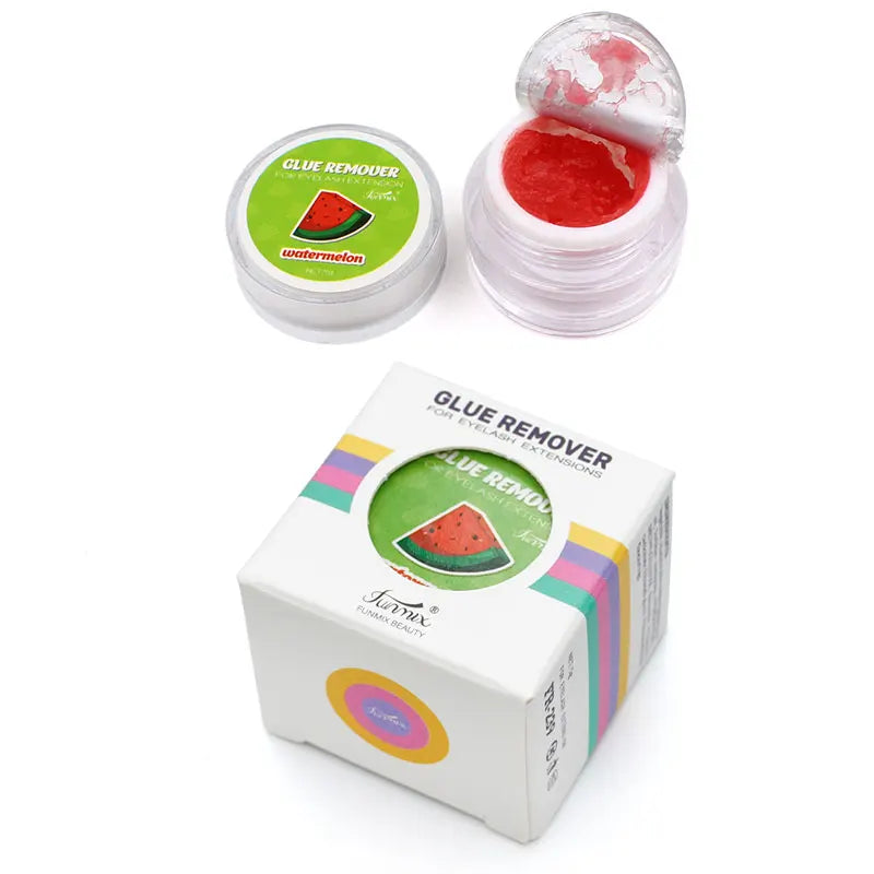 5g Fruit Flavour Eyelash Glue Remover Zero Stimulation Quick Removing Fragrancy Smell Cream Eyelash Extensions Makeup Tools