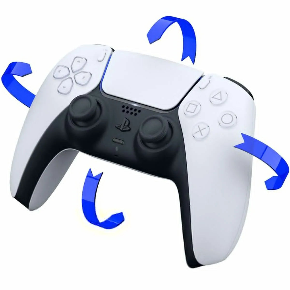 PlayStation 5 Slim Disc 2TB SSD ASTRO BOT Bundle with Two Controllers White and Midnight Black DualSense and Charger
