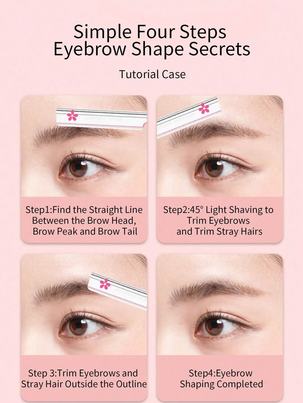 5pcs  Women Face Care Razors Eyebrow Epilator Makeup Shaver Knife Eyebrow Hair Removal Steel Blade Facial Eyebrow Razor Trimmer