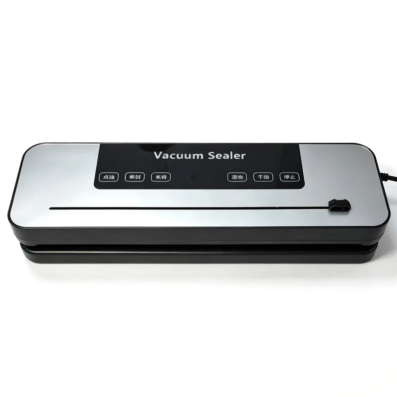 Food preservation machine, automatic vacuum sealing machine, dry and wet dual-use packaging machine, household vacuum sealing machine
