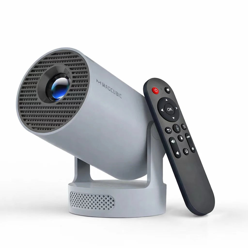 Magcubic HY300Pro+ Voice Control Projector 8K Android 14 Beam 8000 Lumens Wifi6 BT5.4 Cinema Outdoor portable add Airmouse