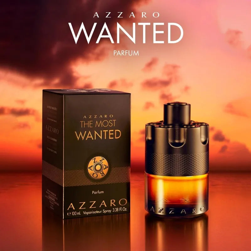 Azzaro The Most Wanted Parfum Eau de Parfum Homme Spray 100ml French Original Perfumes Lasting Woody Spicy Pheromones Perfume