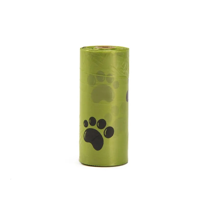 15 Pieces/roll 22*30 Cm Biodegradable Poop Dog Bags - Thickened Dog Waste Bags for On-the-Go Outdoor Cleanup